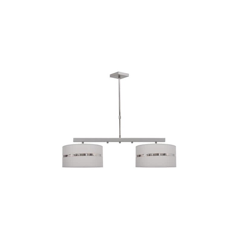 Lámpara Caribe gris 2xE27 Fabrilamp